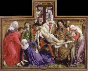 Rogier van der Weyden Deposition oil painting artist